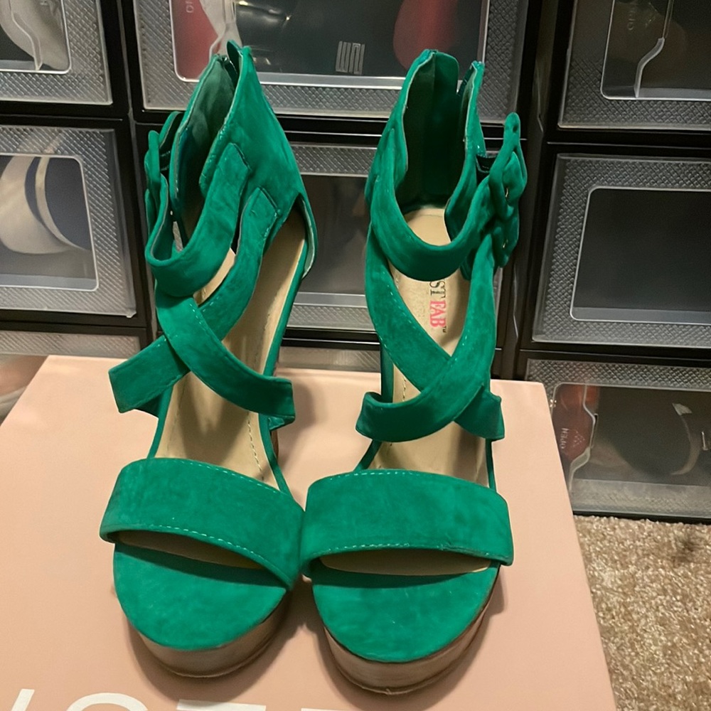 JustFab Heels. 8.5.
